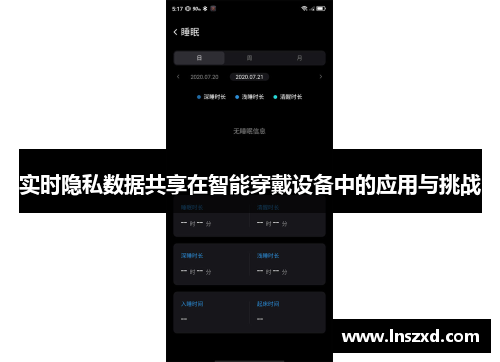 实时隐私数据共享在智能穿戴设备中的应用与挑战